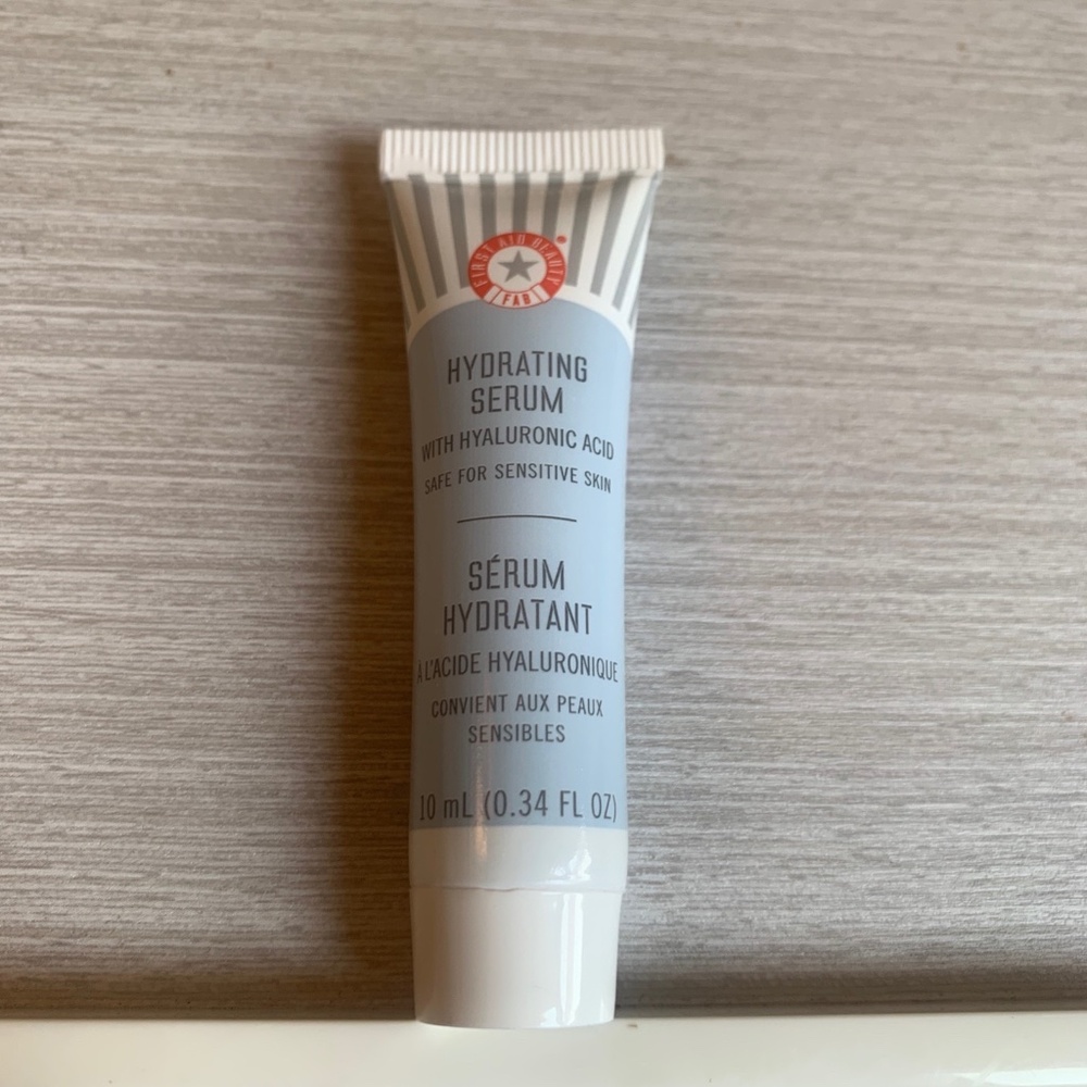 First Aid Beauty Hydrating Serum With Hyaluronic Acid 10mL Travel Size NEW